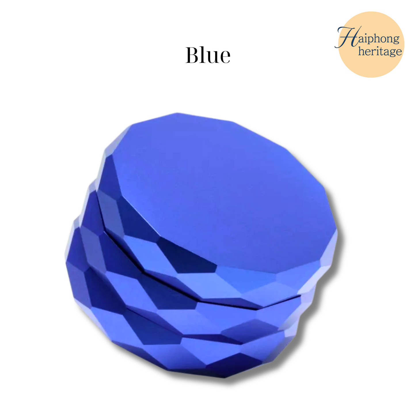Aluminum Block Grinder 4-Layer Premium – Sleek 63mm Design for Smooth Grinding