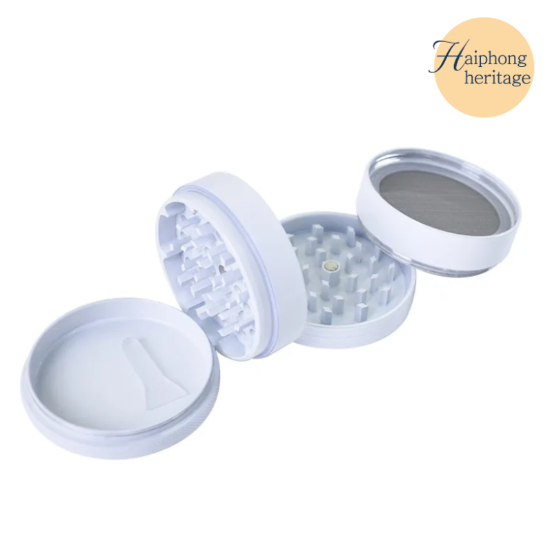 Ceramic Coating Herb Grinder – 4-Piece – 63mm / 40mm