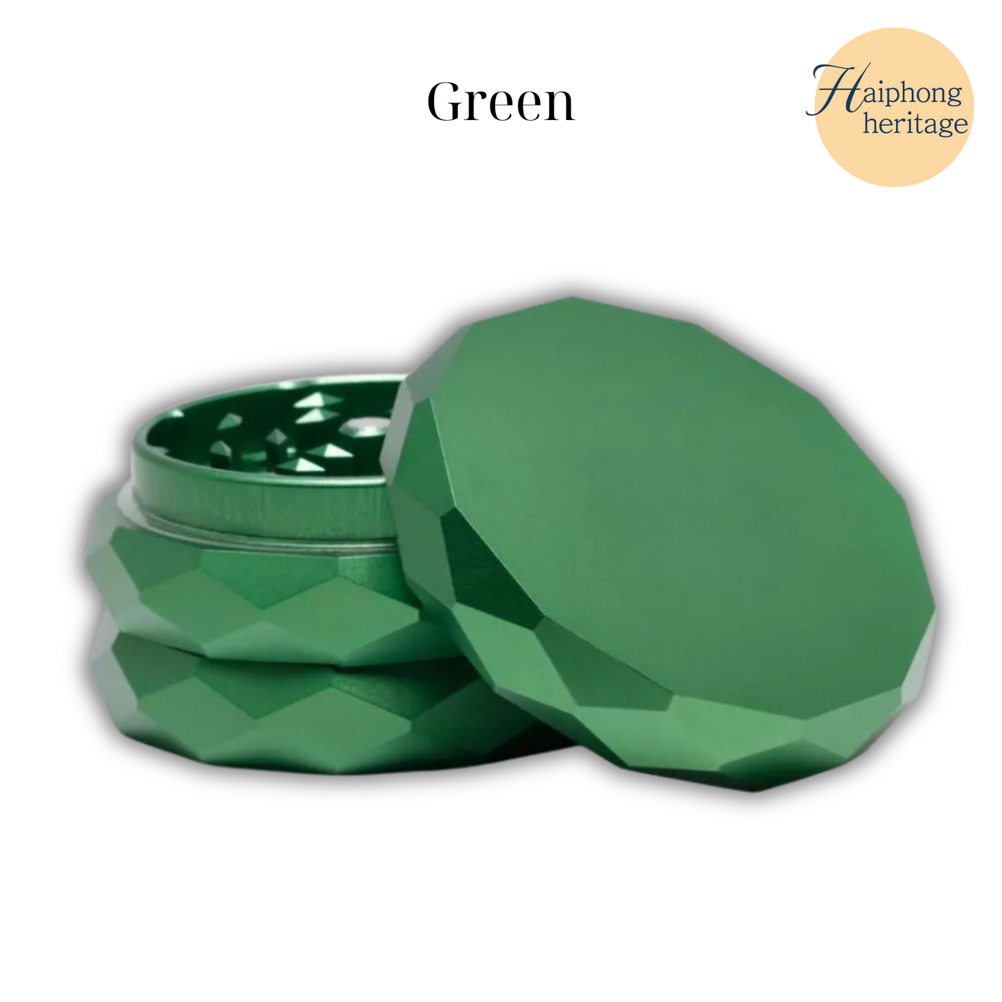 Aluminum Block Grinder 4-Layer Premium – Sleek 63mm Design for Smooth Grinding