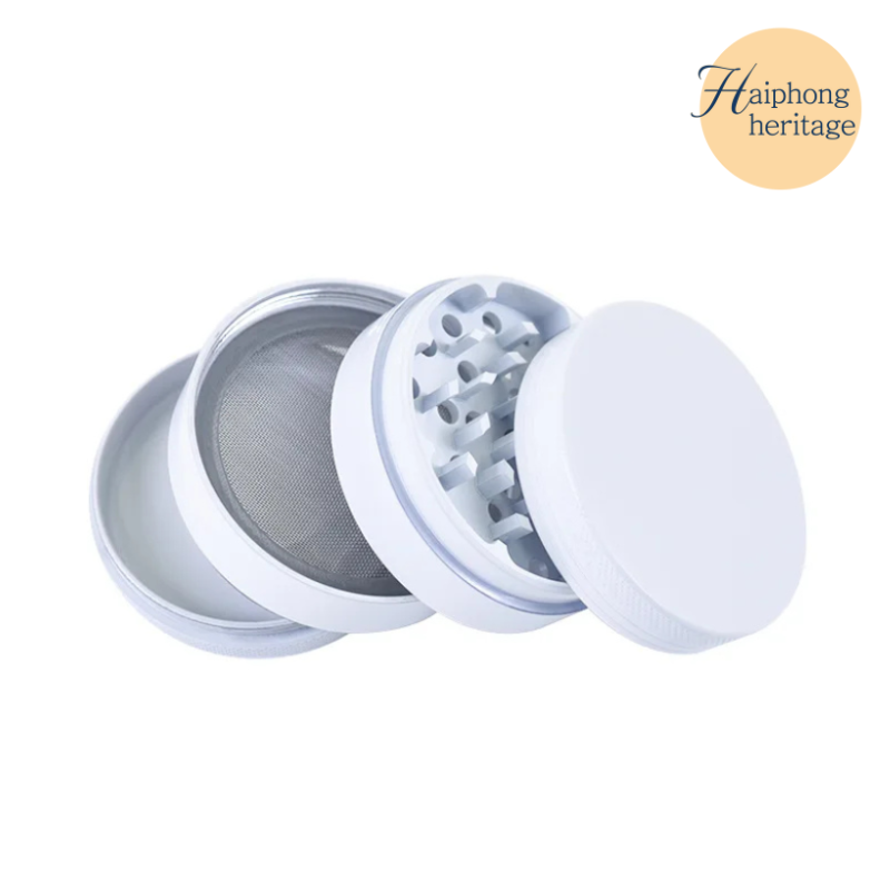 Ceramic Coating Herb Grinder – 4-Piece – 63mm / 40mm
